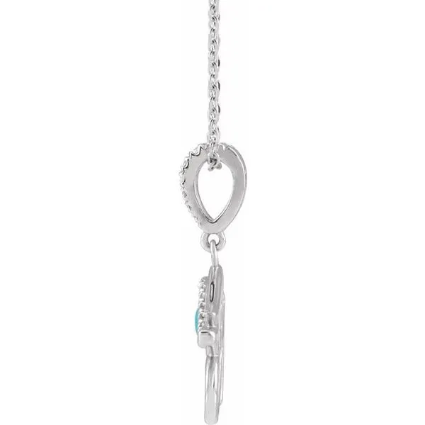 Eye of Horus Necklace Image 2 Douglas Jewelers Conroe, TX