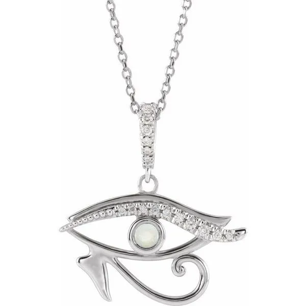 Eye of Horus Necklace Cherry Street Jewelers Tulsa, OK