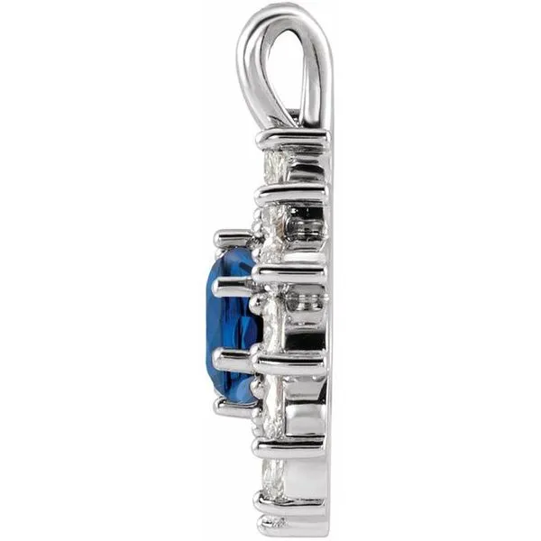 Halo-Style Pendant Image 2 Comstock Jewelers Edmonds, WA