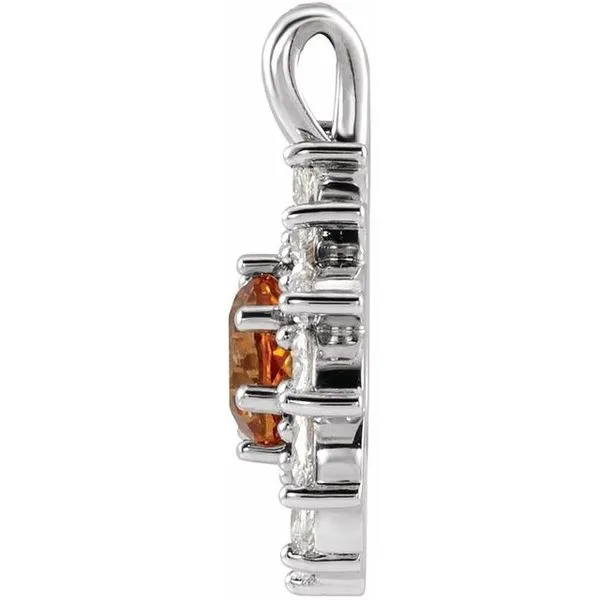 Halo-Style Pendant Image 2 Comstock Jewelers Edmonds, WA