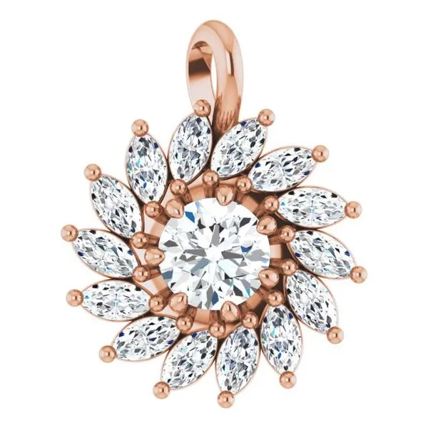 Halo-Style Pendant James & Williams Jewelers Berwyn, IL