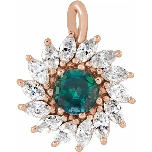 Halo-Style Pendant Arnold's Jewelry and Gifts Logansport, IN