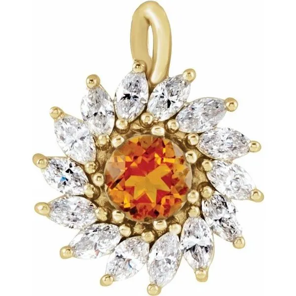 Halo-Style Pendant Arlene's Fine Jewelry Vidalia, GA