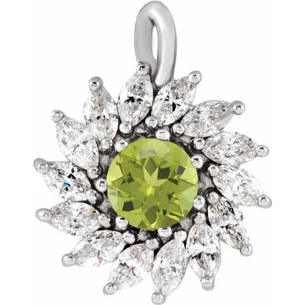 Halo-Style Pendant Atlanta West Jewelry Douglasville, GA