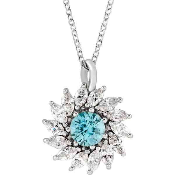 Halo-Style Necklace Bauble Patch Jewelers Comstock Park, MI