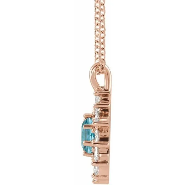 Halo-Style Necklace Image 2 Bauble Patch Jewelers Comstock Park, MI