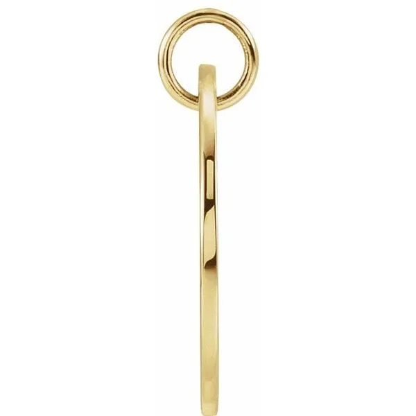 Engravable Pierced Heart or Star Pendant Image 2 James & Williams Jewelers Berwyn, IL