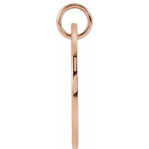 Engravable Pierced Heart or Star Pendant Image 2 James & Williams Jewelers Berwyn, IL