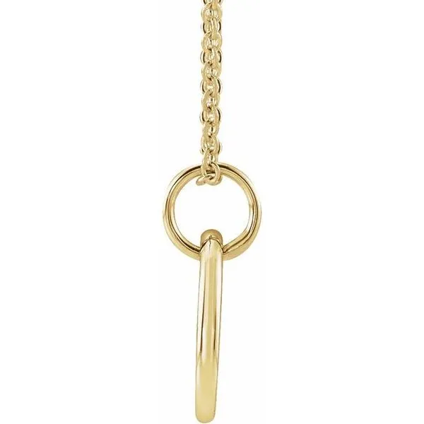 Engravable Accented Necklace Image 2 James & Williams Jewelers Berwyn, IL