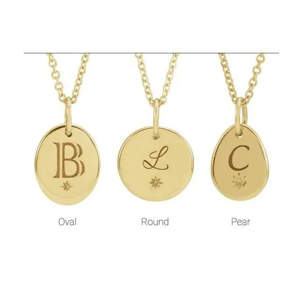 Engravable Necklace Image 4 J. Meredith Jewelers Delafield, WI