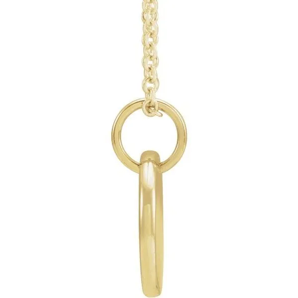 Engravable Necklace Image 2 Rick's Jewelers California, MD