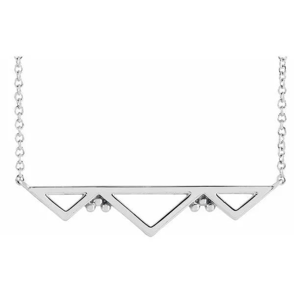 Geometric Necklace J. Meredith Jewelers Delafield, WI