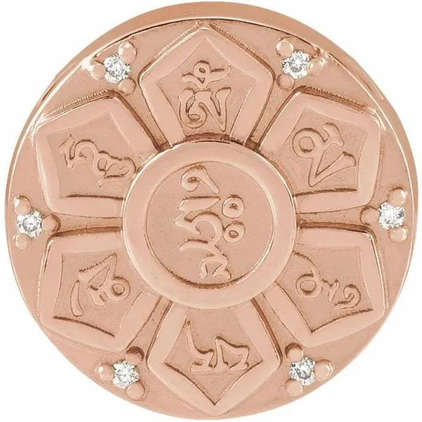 Accented Mantra Pendant Michael's Jewelry North Wilkesboro, NC