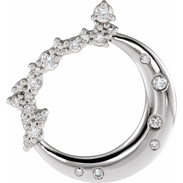 Crescent Moon Pendant Grayson & Co. Jewelers Iron Mountain, MI