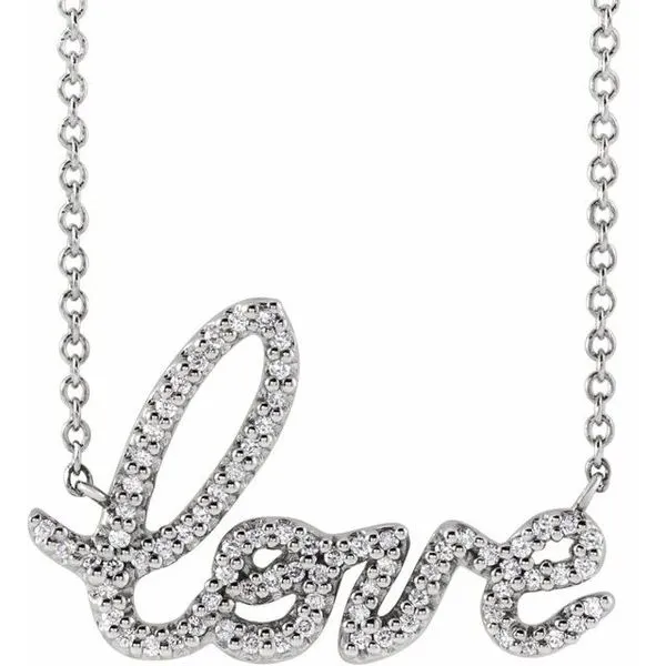 Love Necklace D'Errico Jewelry Scarsdale, NY