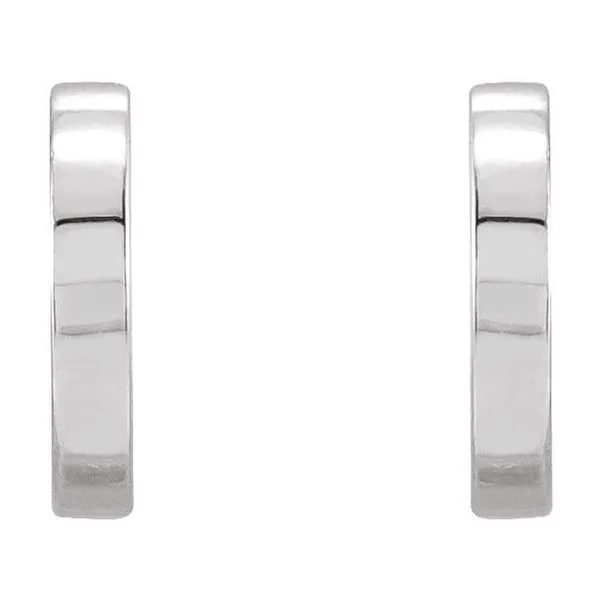 Half Moon Earrings Image 2 James & Williams Jewelers Berwyn, IL