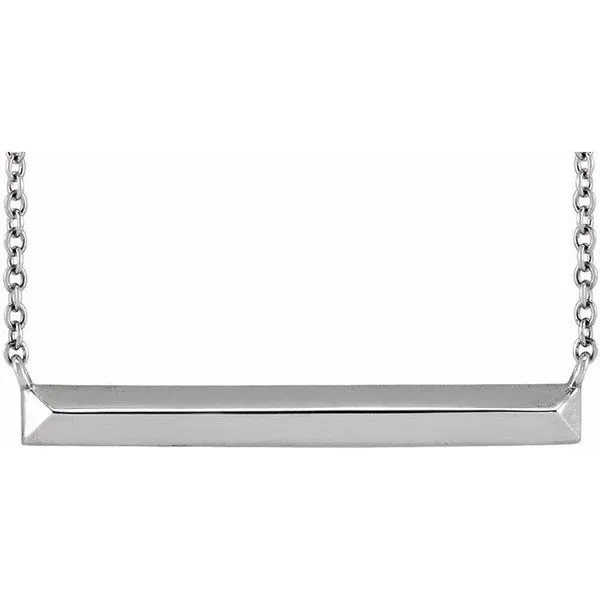 Geometric Bar Necklace Hopman Jewelers Elkhart, IN