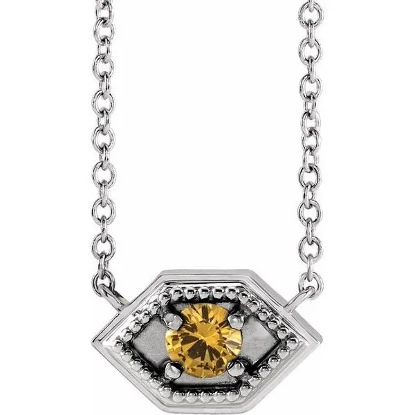 Geometric Necklace Hopman Jewelers Elkhart, IN
