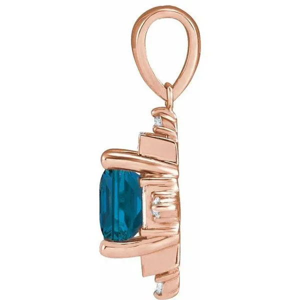 Geometric Pendant Image 2 James & Williams Jewelers Berwyn, IL