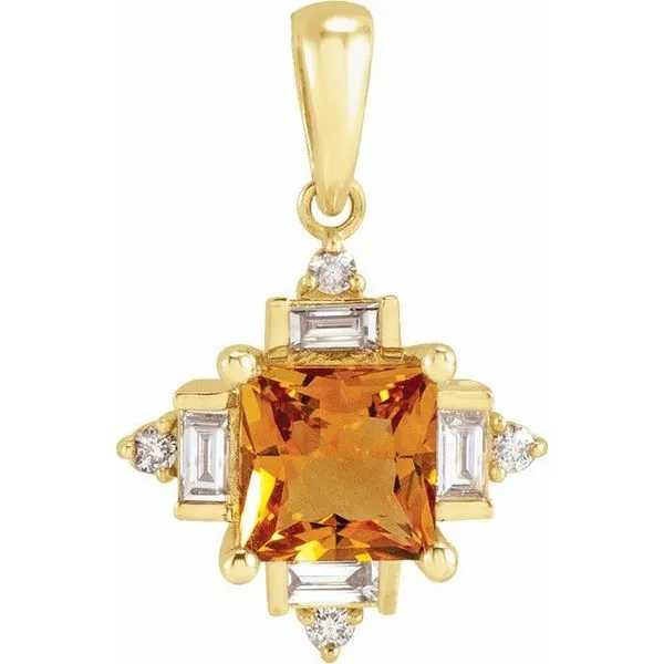 Geometric Pendant James & Williams Jewelers Berwyn, IL