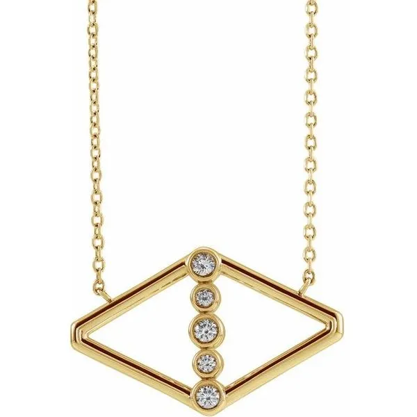 Geometric Necklace Hopman Jewelers Elkhart, IN