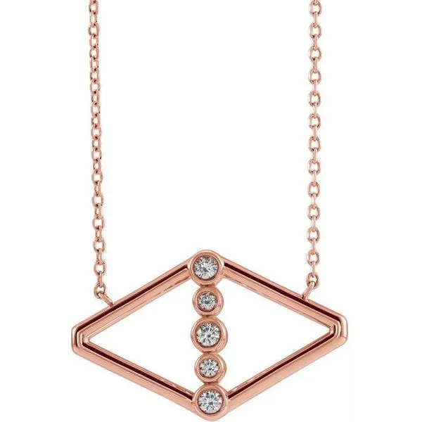 Geometric Necklace Hopman Jewelers Elkhart, IN