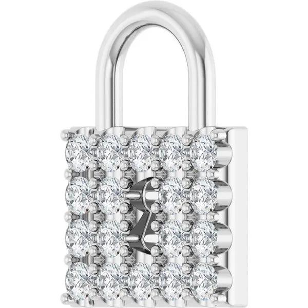 Lock Pendant Image 2 Grayson & Co. Jewelers Iron Mountain, MI