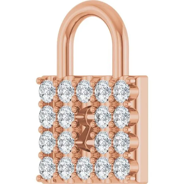 Lock Pendant Image 2 Studio D Jewelers Woodstock, IL