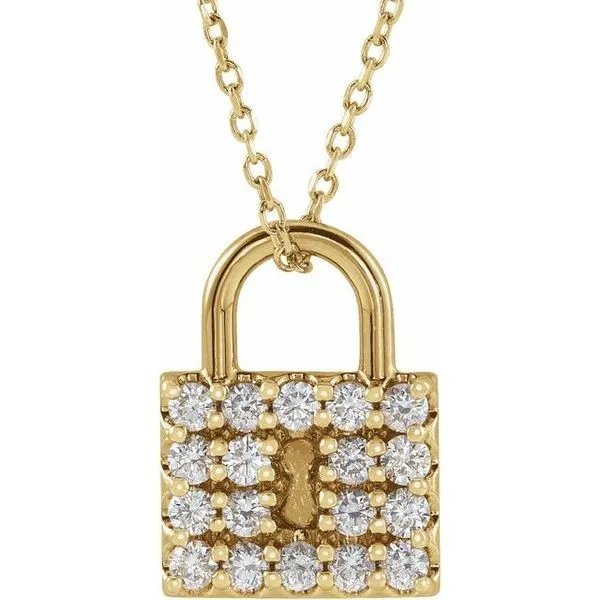Lock Necklace James Wolf Jewelers Mason, OH