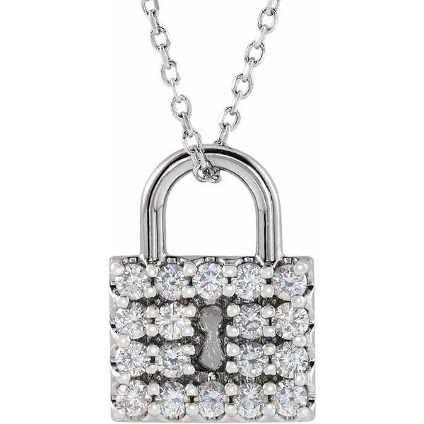 Lock Necklace Rasmussen Jewelers Spanish Fork, UT
