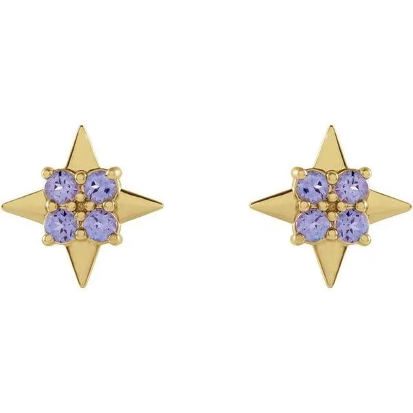 Star Earrings Image 2 Hopman Jewelers Elkhart, IN
