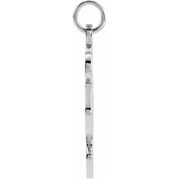 Engravable Puzzle Piece Pendant Image 2 Hopman Jewelers Elkhart, IN