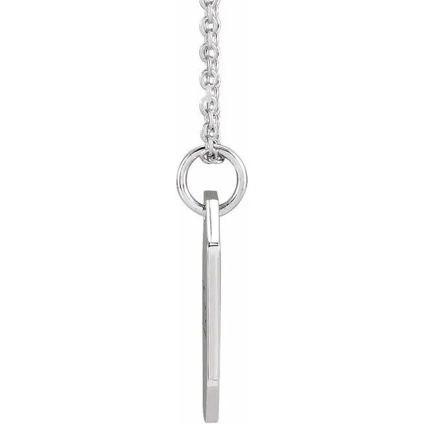 Engravable Dog Tag Necklace Image 2 Hopman Jewelers Elkhart, IN