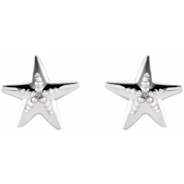 Starfish Earrings Image 2 Jewelry Design Studio Jensen Beach, FL