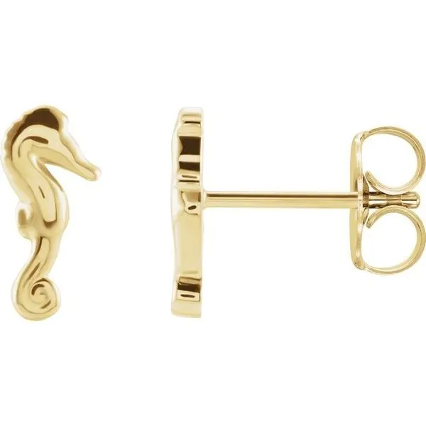 Seahorse Earrings Arnold's Jewelry and Gifts Logansport, IN