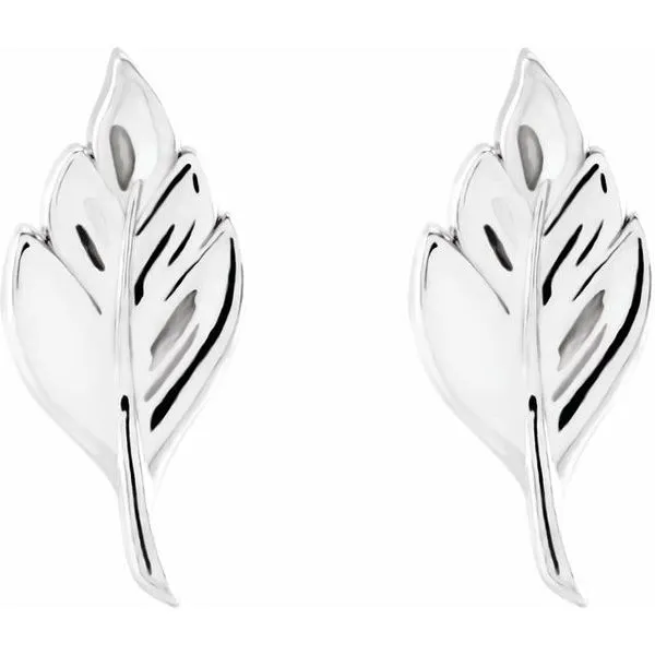 Leaf Earrings James & Williams Jewelers Berwyn, IL