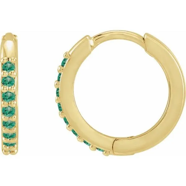 Accented Huggie Earrings Rasmussen Jewelers Spanish Fork, UT