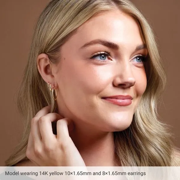 Hoop Earrings Image 4 Ellsworth Jewelers Ellsworth, ME