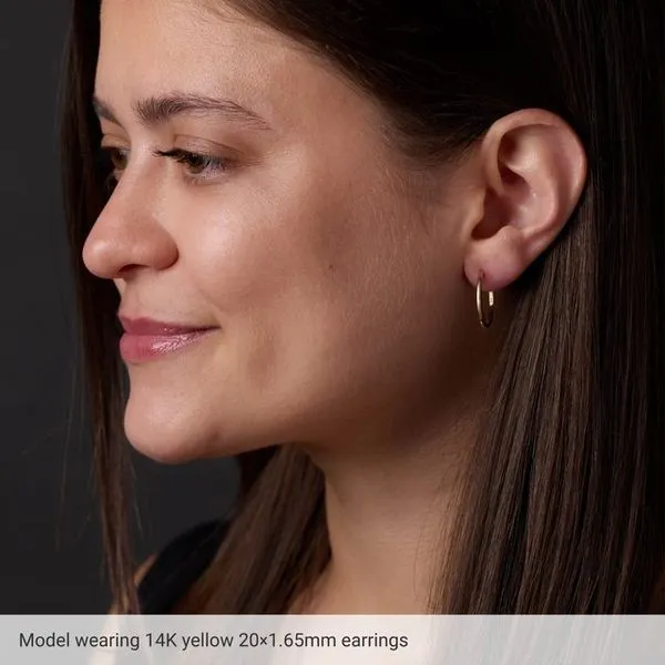 Hoop Earrings Image 5 Ellsworth Jewelers Ellsworth, ME