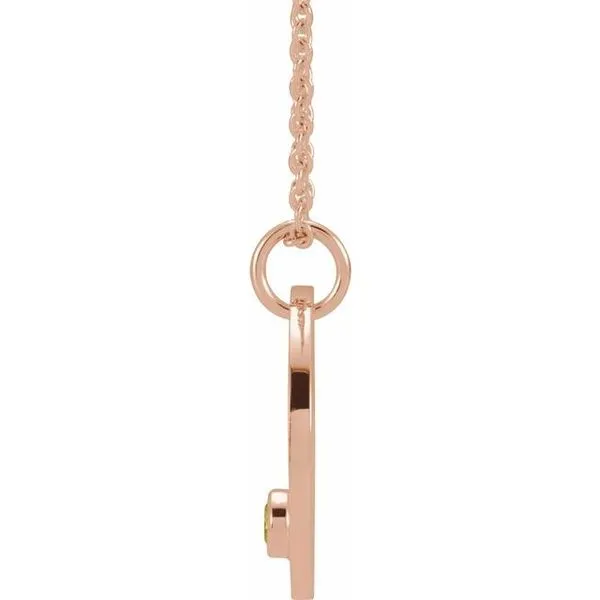 Zodiac Disc Necklace Image 2 Cherry Street Jewelers Tulsa, OK