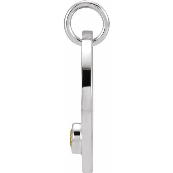 Zodiac Disc Pendant Image 2 Cherry Street Jewelers Tulsa, OK