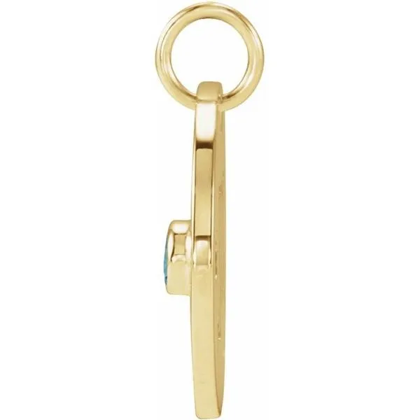 Zodiac Disc Pendant Image 2 Rasmussen Jewelers Spanish Fork, UT