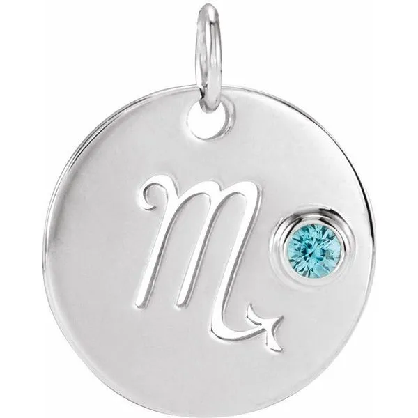 Zodiac Disc Pendant Michael's Jewelry North Wilkesboro, NC