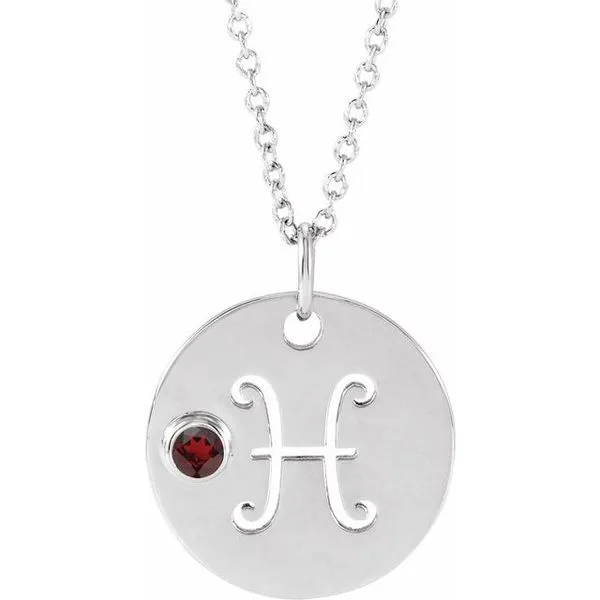 Zodiac Disc Necklace Arnold's Jewelry and Gifts Logansport, IN