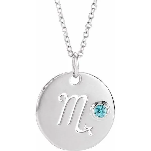 Zodiac Disc Necklace Henry B. Ball Jewelers Canton, OH