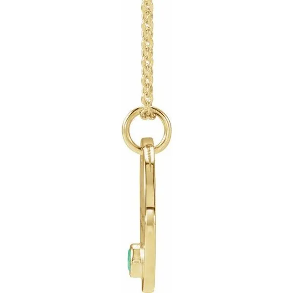 Zodiac Disc Necklace Image 2 Woelk's House of Diamonds Russell, KS