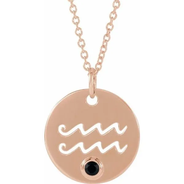 Zodiac Disc Necklace Hopman Jewelers Elkhart, IN