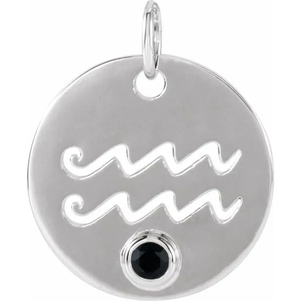 Zodiac Disc Pendant James & Williams Jewelers Berwyn, IL