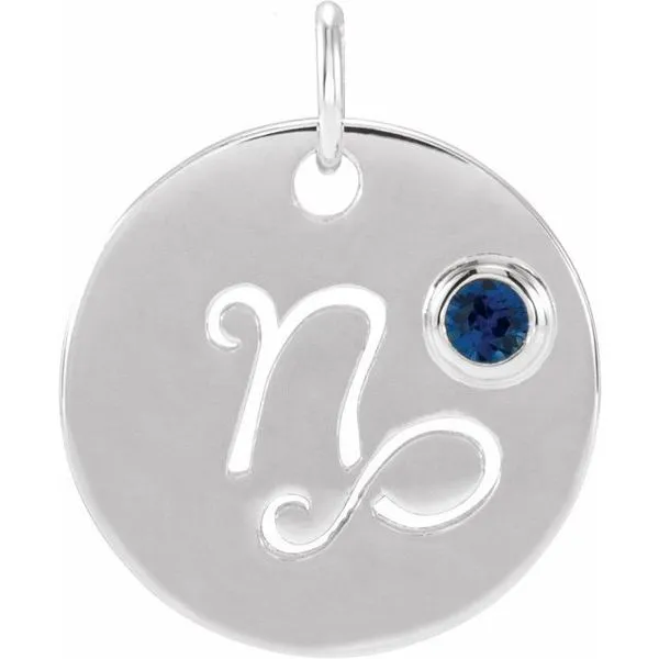 Zodiac Disc Pendant Cherry Street Jewelers Tulsa, OK