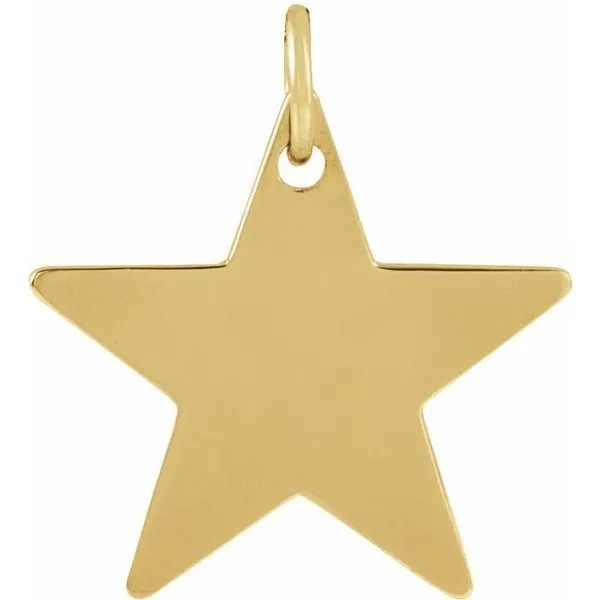 Engravable Star Necklace Hopman Jewelers Elkhart, IN
